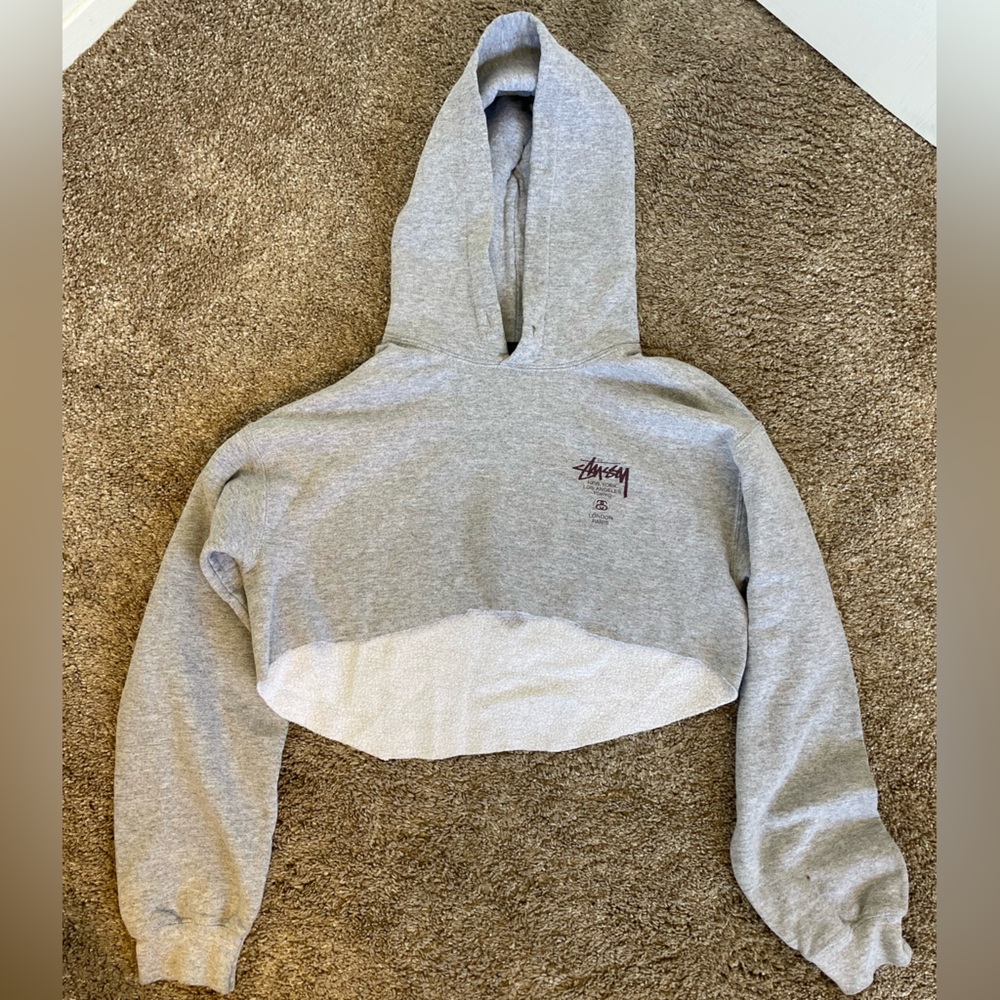 Women’s Stussy hoodie (Cropped)